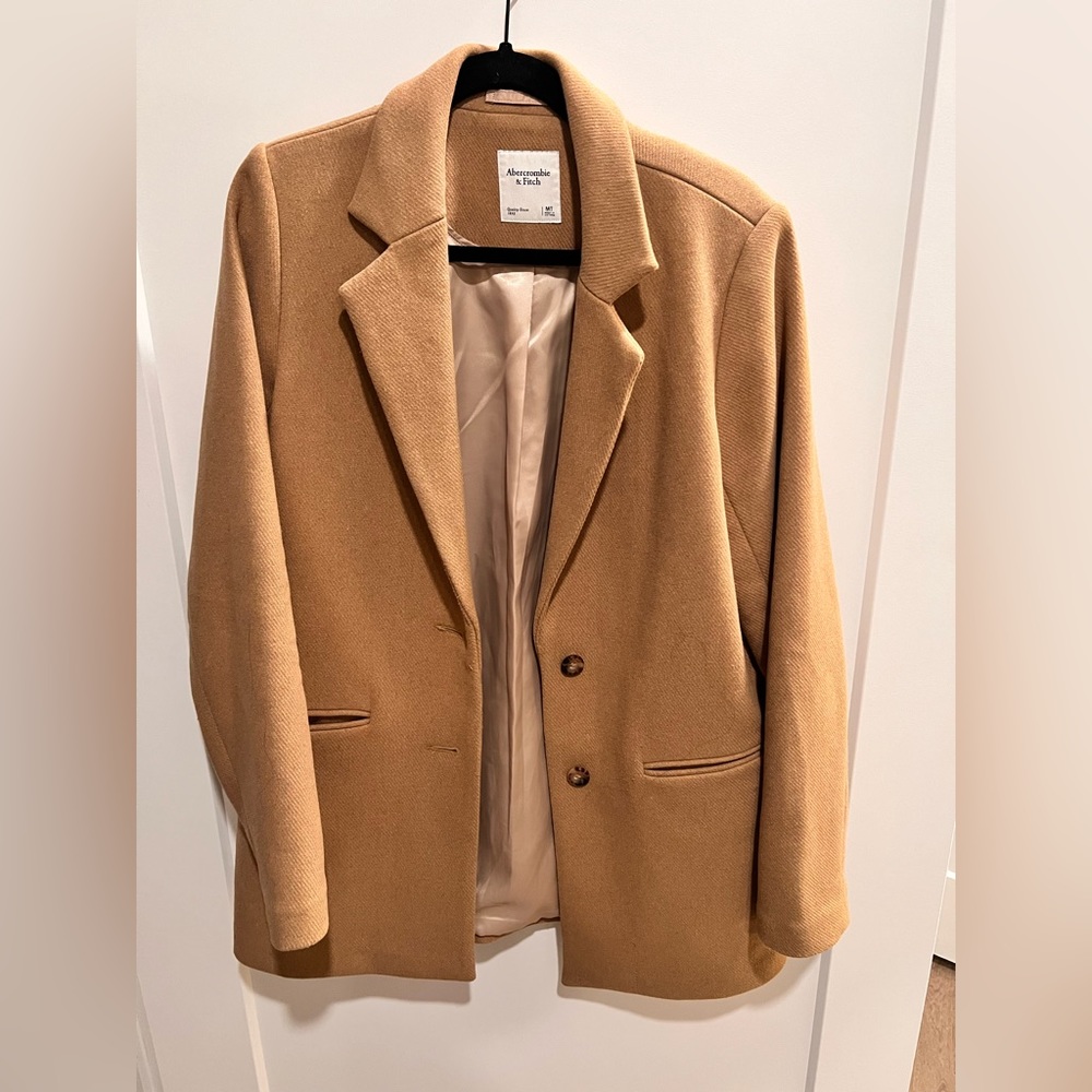 Abercrombie and Fitch Wool Blend Coat